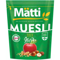 Мюсли Matti орех-яблоко, 250г