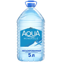 Вода Aqua Minerale питьевая негазированная, 5л