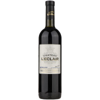 Вино Chateau l'Eclair Merlot ординарное красное полусладкое 10%, 750мл