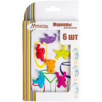 Маркеры Marmiton для бокалов 2.5х2.5х1см, 6шт