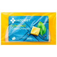 Cыр Сливочный 50% Маркет Перекрёсток, 245г