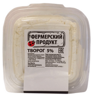 Творог Фермерский Продукт 5%, 340г