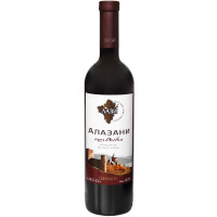 Вино Лази Алазани красное полусухое 10.5-12%, 750мл