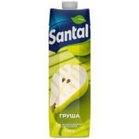 Нектар Santal грушевый с мякотью, 1л