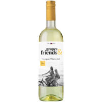 Вино Grapes & Friends ординарное белое сухое, 750мл