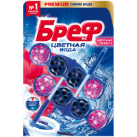 Чистящее средство для унитаза Бреф Цветная Вода, 2x50г