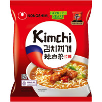 Лапша Nongshim Кимчи Рамен быстрого приготовления, 120г