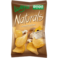 Чипсы картофельные Naturals с белыми грибами, 100г