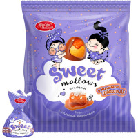 Конфеты Красный Октябрь Sweet Mallows со вкусом солёной карамели глазированные, 150г