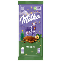 Шоколад молочный Milka с фундуком, 80г