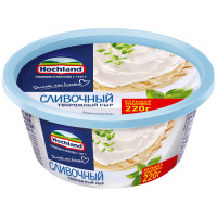 Сыр творожный Hochland Сливочный 60%, 220г
