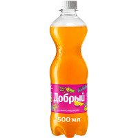Напиток безалкогольный Добрый манго-маракуйя сильногазированный, 500мл
