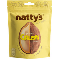 Драже Nattys Crush Peanut c арахисом в арахисовой пасте и какао, 80г