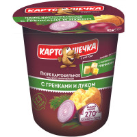 Пюре Картошечка картофельное с гренками, 41г