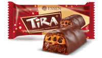 Десерт Tira Mini с дроблёными какао-бобами глазированный