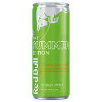 Напиток энергетический Red Bull Summer Edition со вкусом курубы и цветов бузины безалкогольный газированный, 250мл