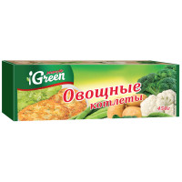 Котлета Морозко Green овощная, 450г