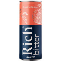 Напиток сильногазированный Rich Bitter Грейпфрут, 330мл