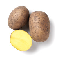Картофель в сетке