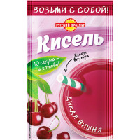 Кисель Русский Продукт Дикая вишня моментального приготовления, 25г