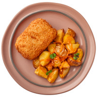 Блюдо для запекания Кордон-блю с запечённым картофелем Шеф Перекрёсток, 250г