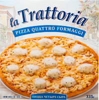 Пицца La Trattoria 4 сыра, 335г
