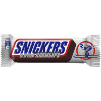 Шоколадный батончик Snickers Minis Пломбир жареный арахис-карамель-нуга в молочном шоколаде