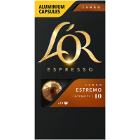 Кофе в капсулах L'or Espresso Lungo Estremo натуральный жареный молотый, 10х5.2г