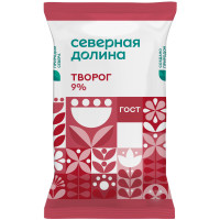 Творог Северная Долина 9%, 180г