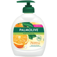 Жидкое крем - мыло Palmolive Натурэль для рук Витамин C и Апельсин, 300мл
