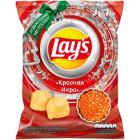 Чипсы Lays со вкусом Красная Икра, 120г