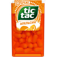 Драже Tic Tac со вкусом апельсина, 16г