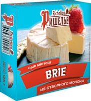 Сыр мягкий Ришелье Бри с белой плесенью 45%, 125г