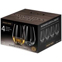 Набор стаканов Banquet Crystal Sommeliers Chest, 4х370мл