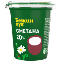 Сметана Бежин Луг 20%, 300г