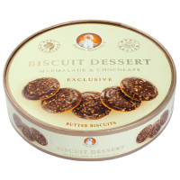 Печенье Santa Bakery Biscuit Dessert Marmalade & Chocolate сдобное, 205г