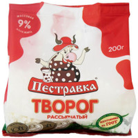 Творог Пестравка 9%, 200г