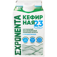 Напиток кефирный Exponenta обезжиренный высокобелковый, 450г