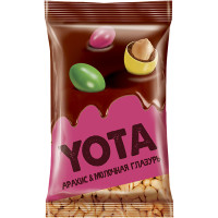 Драже Yota Арахис в молочной шоколадной глазури и цветной сахарной оболочке, 40г