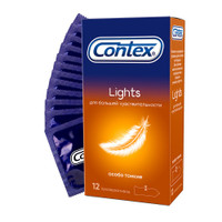 Презервативы Contex Light особо тонкие, 6х12шт