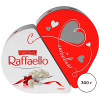 Конфеты Raffaello с миндальным орехом в кокосовой обсыпке, 300г