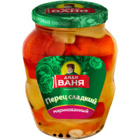 Маринованный сладкий перец Дядя Ваня резанный, 680г