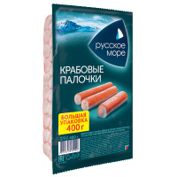 Крабовые палочки Русское море охлаждённые, 400г