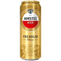 Пиво Amstel Премиум Пилснер светлое фильтрованное 4.8%, 430мл