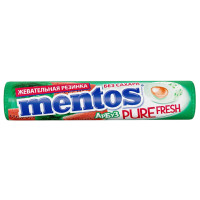 Жевательная резинка Mentos Pure Fresh Арбуз, 15.5г