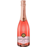Напиток слабоалкогольный Santanelli Rose газированный 7%, 750мл