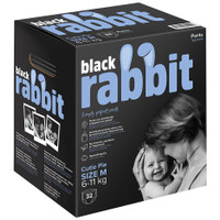 Подгузники-трусики Black Rabbit р.M 6-11кг, 32шт