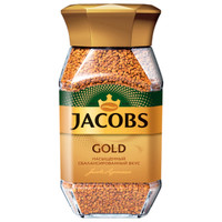 Кофе Jacobs Gold натуральный растворимый сублимированный, 190г