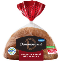 Хлеб Коломенский Даниловский ржано-пшеничный нарезка, 350г