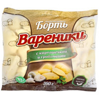 Вареники Борть с картофелем и грибами, 350г